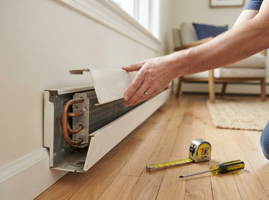 How to Measure Straight Baseboard Heaters