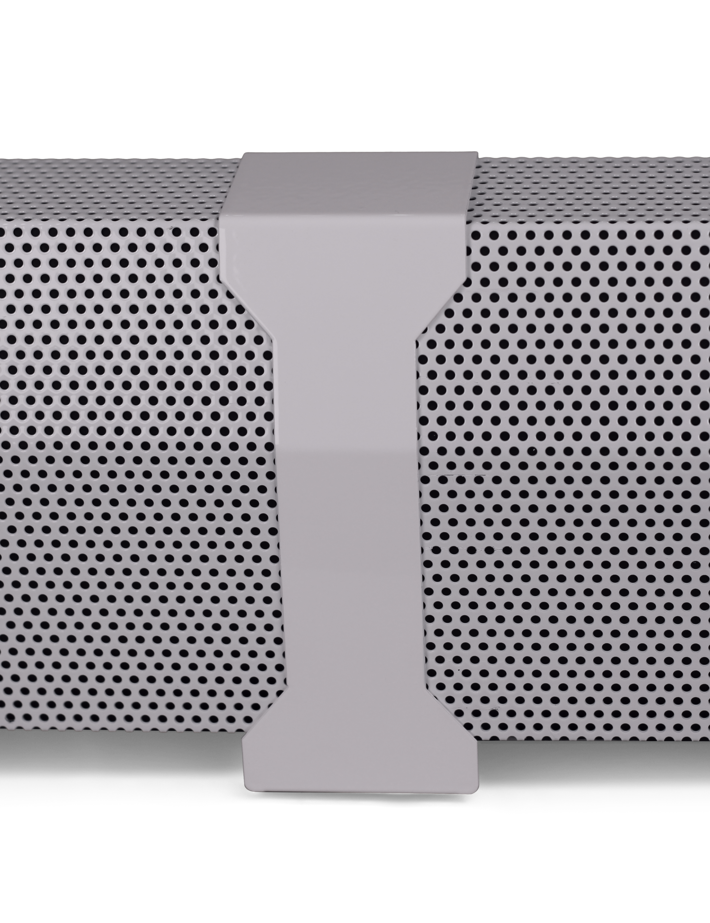 7½" White Italian Pillar Solid Coupler